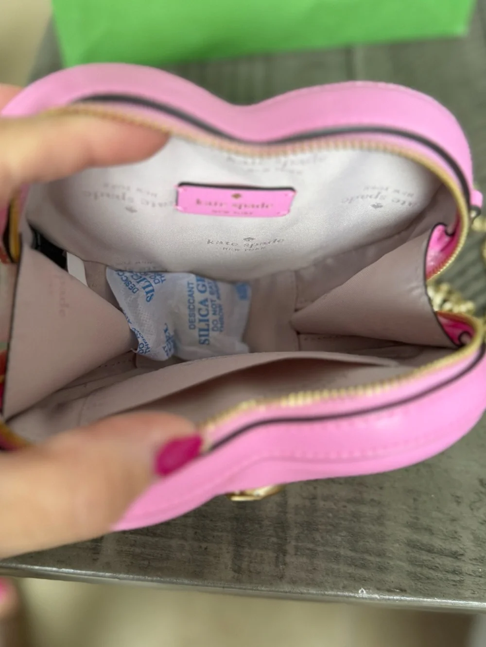 NEW Kate Spade Love Shack 3D Heart Pink Crossbody Purse $279 MSRP
